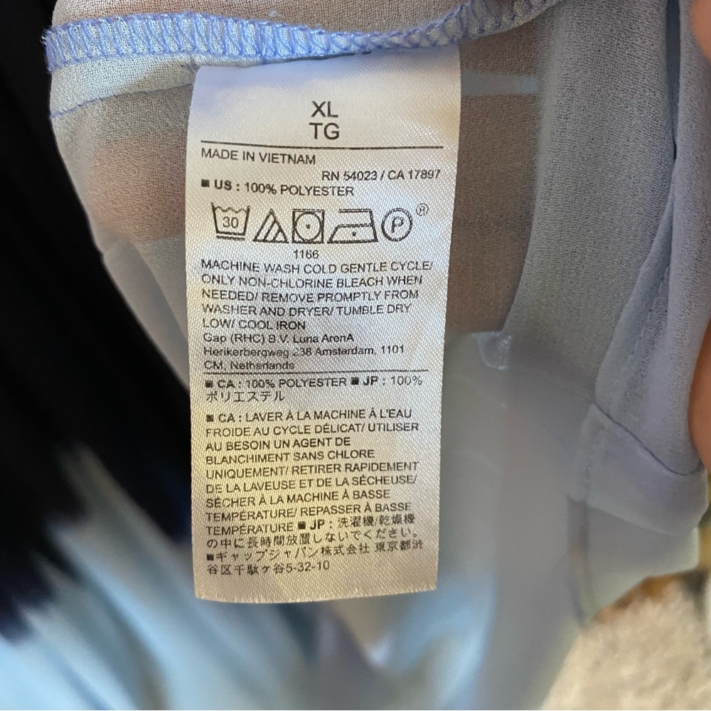 Banana Republic Chiffon Pleated Maxi Dress - Picture 8 of 9